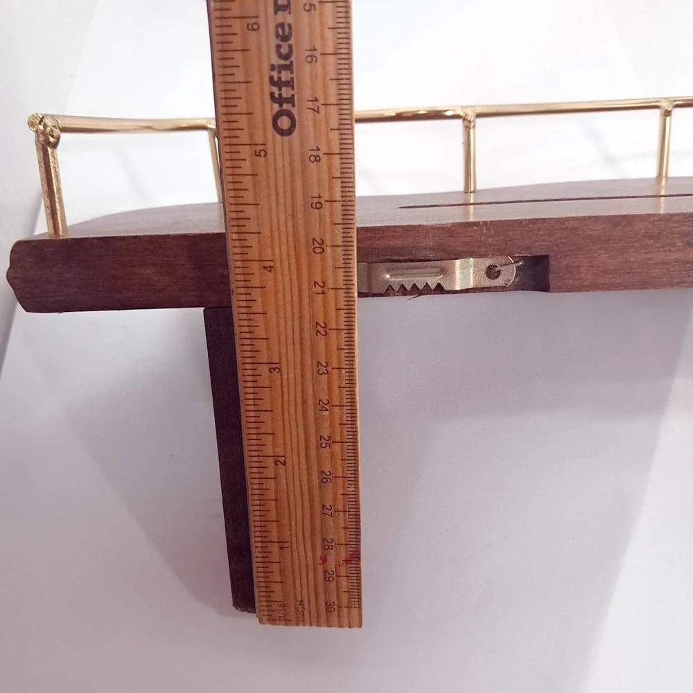 Vintage HOMCO Wood Wall Shelf 16